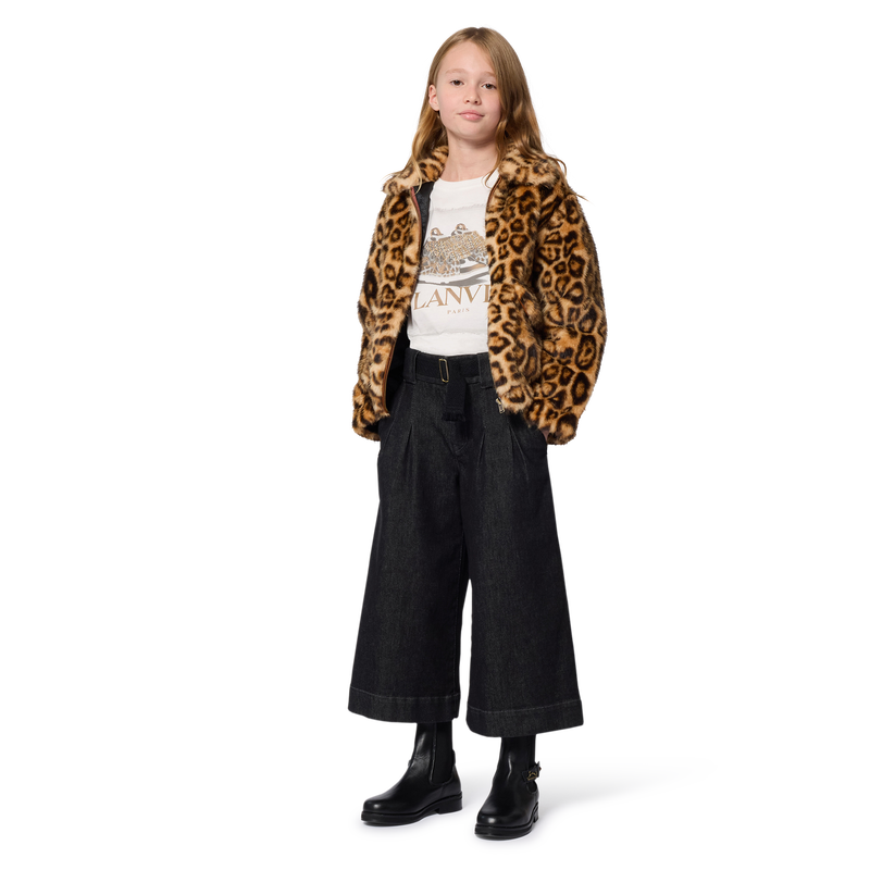 Soffice giacca in pile LANVIN 
                        BAMBINA