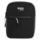 Borsa a tracolla in tessuto rivestito BOSS 
                    RAGAZZO