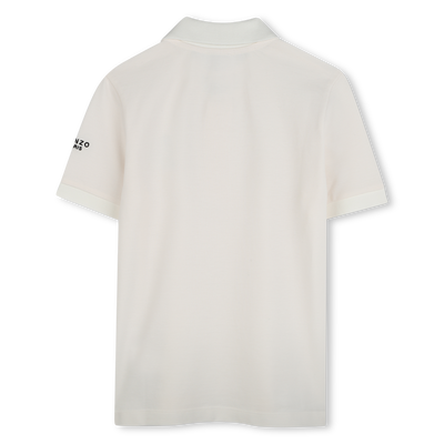 Polo maniche corte cotone KENZO KIDS UNISEX