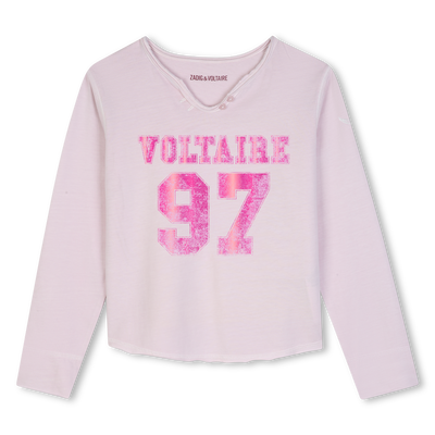 Maglietta a maniche lunghe ZADIG & VOLTAIRE BAMBINA
