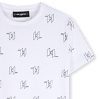 T-shirt manica corta KARL LAGERFELD KIDS 
                    RAGAZZO