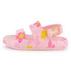 Sandali con chiusura a strappo, FUCSIA, hi-res