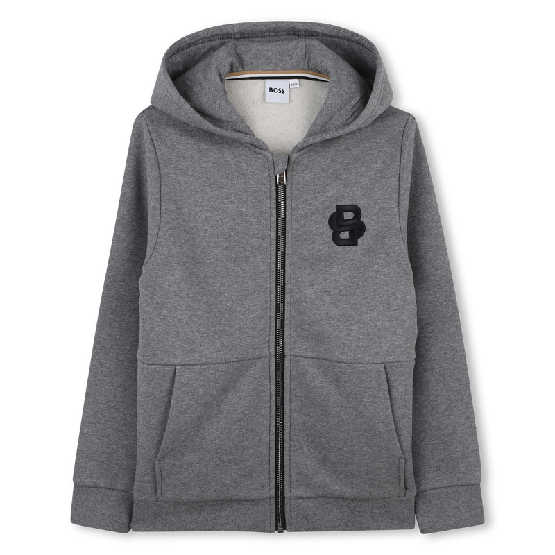 Cardigan con cappuccio BOSS 
                        RAGAZZO