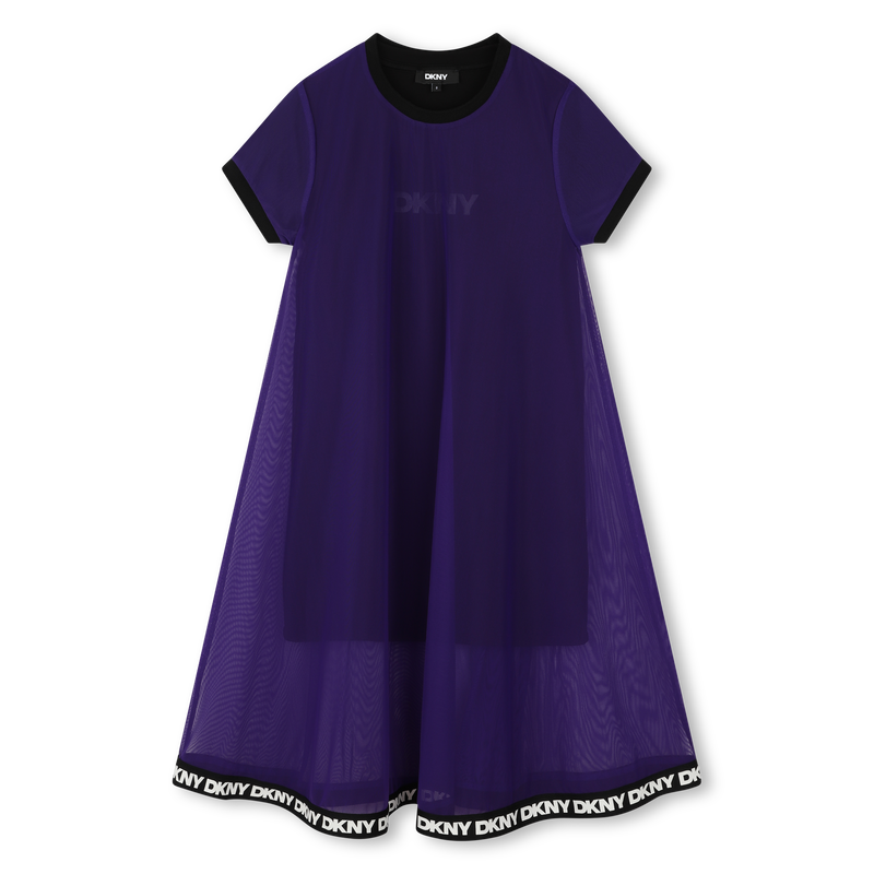 Short-Sleeved Layered Dress DKNY 
                        BAMBINA