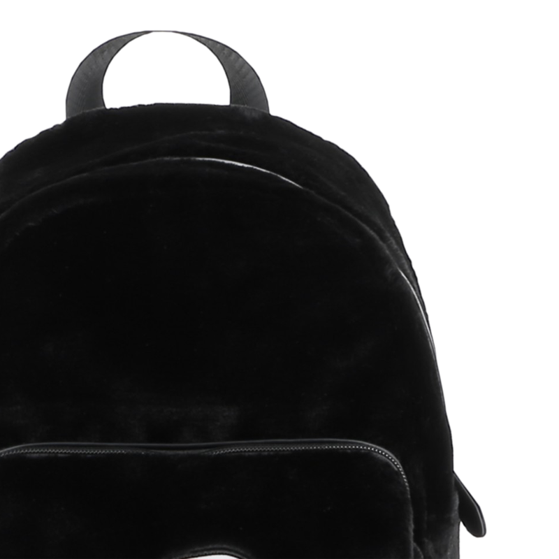 Piccolo zaino in soffice pile KARL LAGERFELD KIDS 
                        BAMBINA