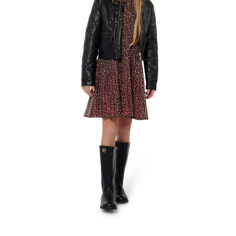 Vestito stampa voile foderato MICHAEL KORS 
                        BAMBINA