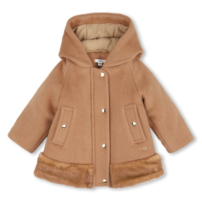 Cappotto con cappuccio CHLOE BAMBINA