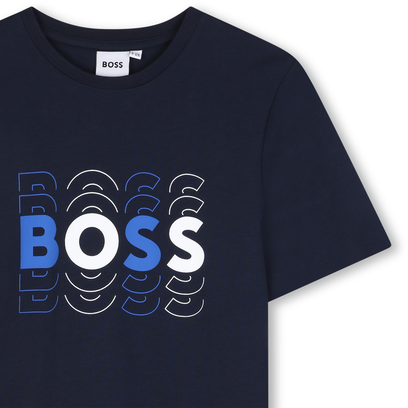 T-SHIRT + BERMUDA SET BOSS 
                        RAGAZZO