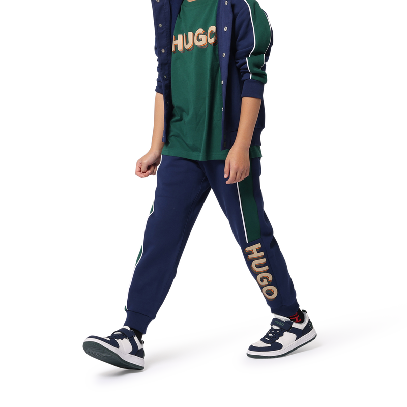 Cardigan da jogging HUGO 
                        RAGAZZO