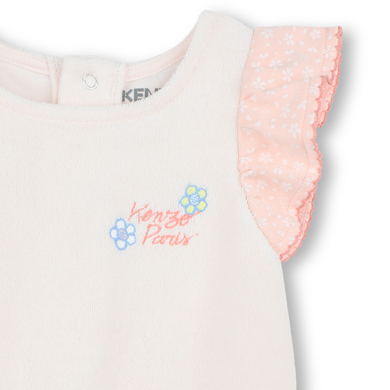 Tuta corta in spugna KENZO KIDS 
                        BAMBINA