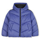 Piumino con cappuccio in poliammide KARL LAGERFELD KIDS 
                    RAGAZZO