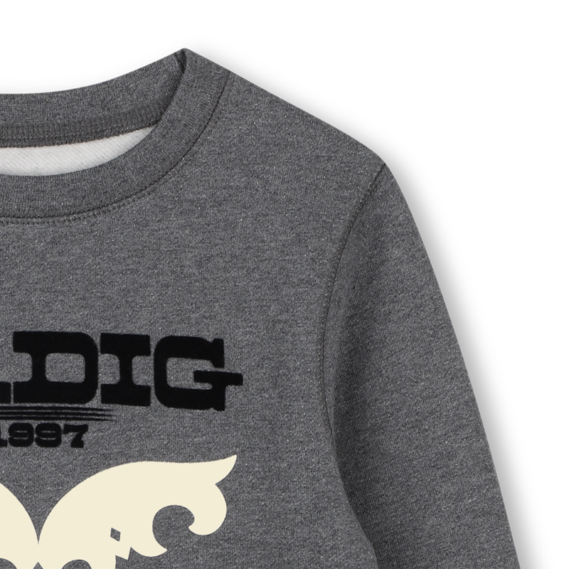 Felpa girocollo in pile ZADIG & VOLTAIRE 
                        RAGAZZO