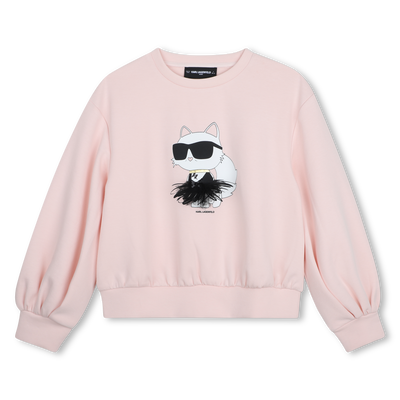 Felpa KARL LAGERFELD KIDS BAMBINA