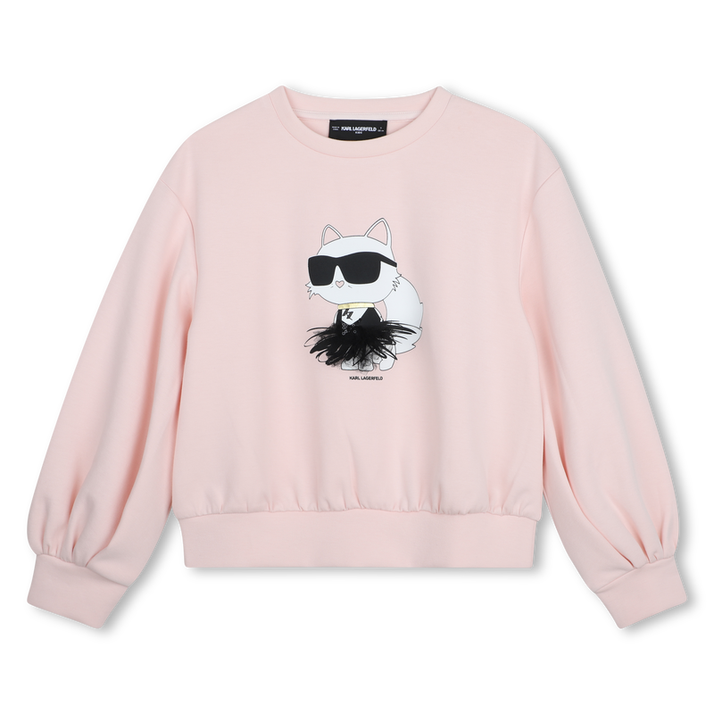 Felpa KARL LAGERFELD KIDS 
                        BAMBINA