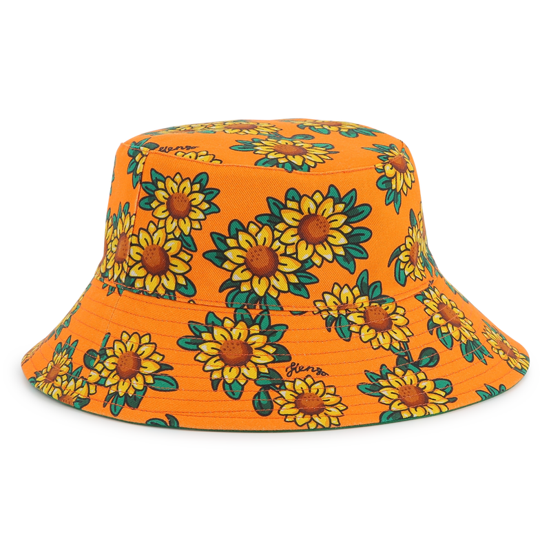 Bob reversibile in cotone KENZO KIDS 
                        UNISEX