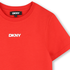T-shirt ampia in cotone DKNY 
                    BAMBINO