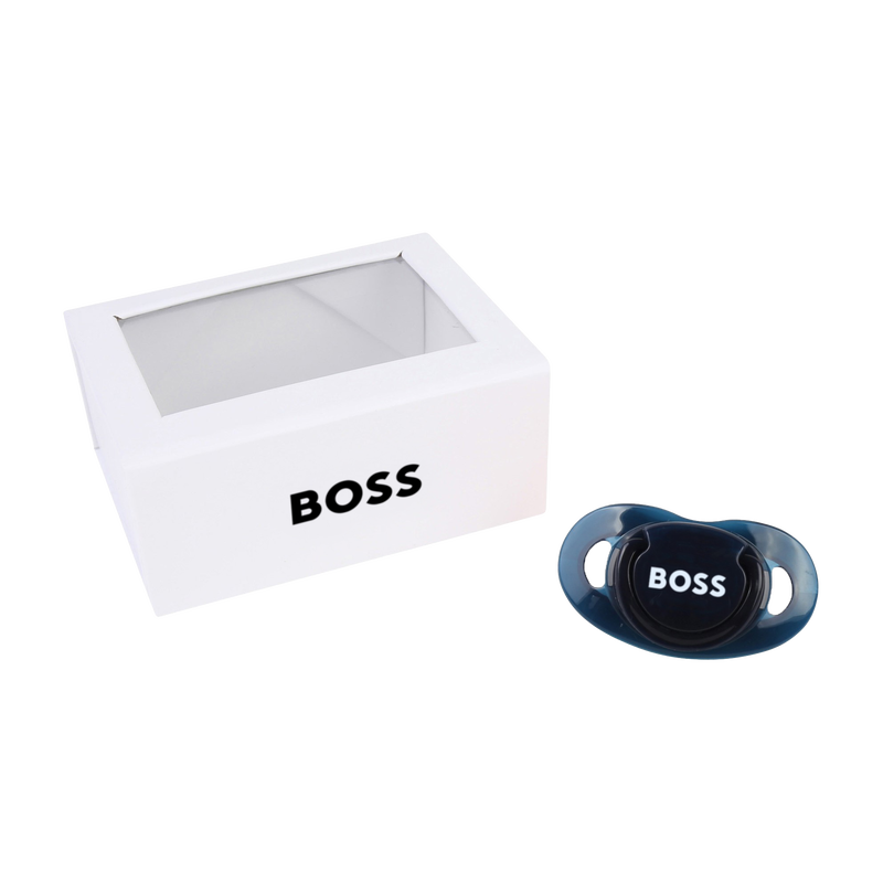 Ciuccio logato in silicone BOSS 
                        UNISEX