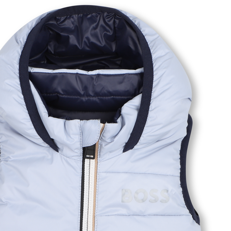 Giubbotto imbottito reversibile BOSS 
                        RAGAZZO