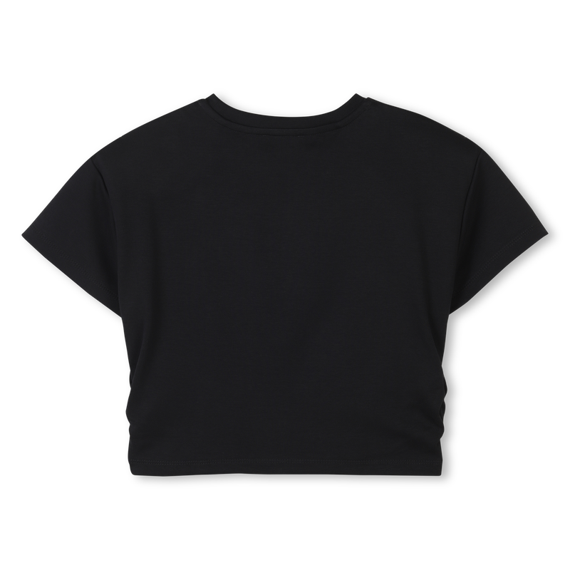 Top in cotone con strass MARC JACOBS 
                        BAMBINA