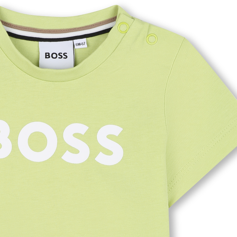 T-shirt a maniche corte BOSS 
                        RAGAZZO