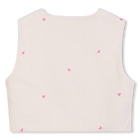Giacca smanicata stampata BILLIEBLUSH 
                    BAMBINA