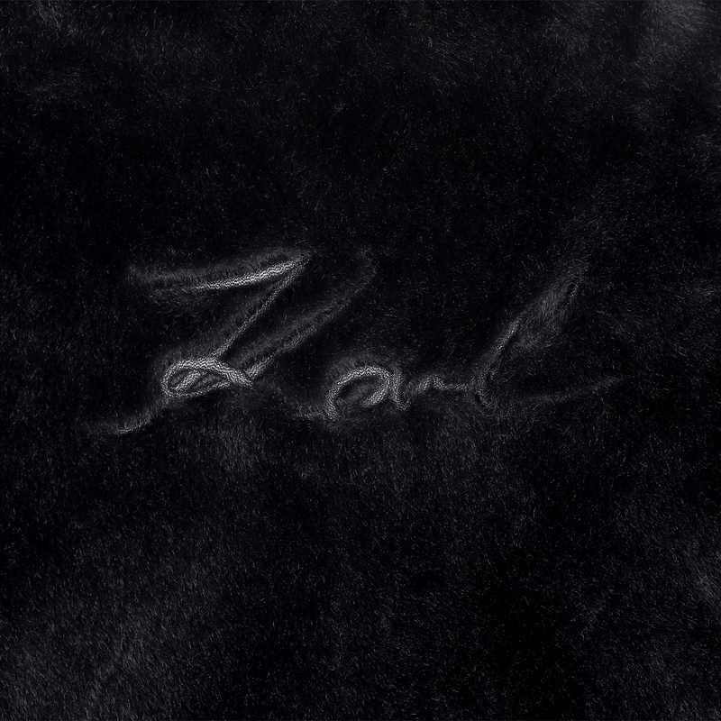 Giubbotto in soffice pile KARL LAGERFELD KIDS 
                        BAMBINA