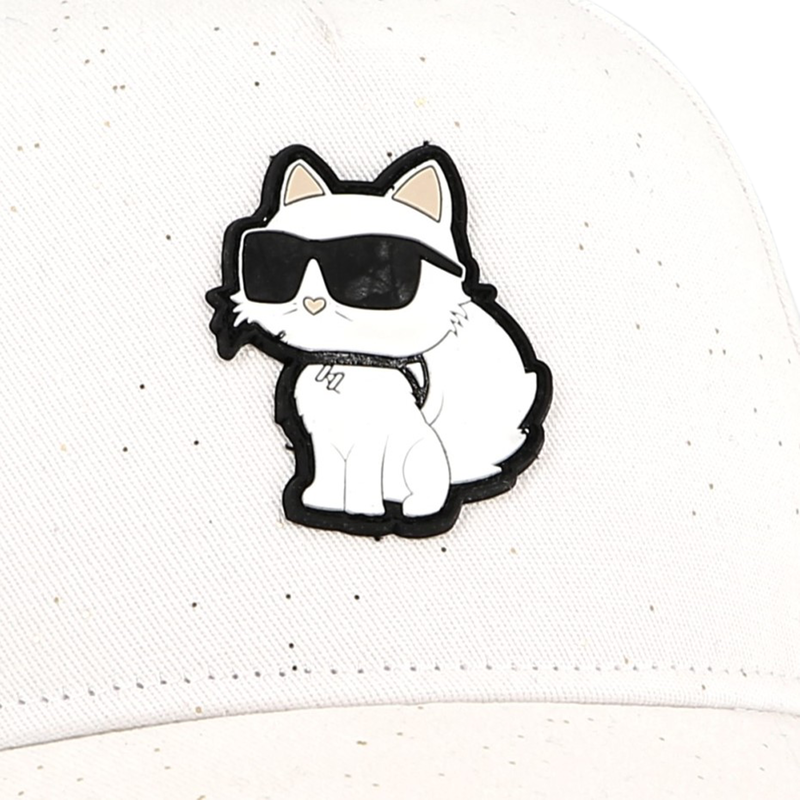 Cappello regolabile in cotone KARL LAGERFELD KIDS 
                        BAMBINA