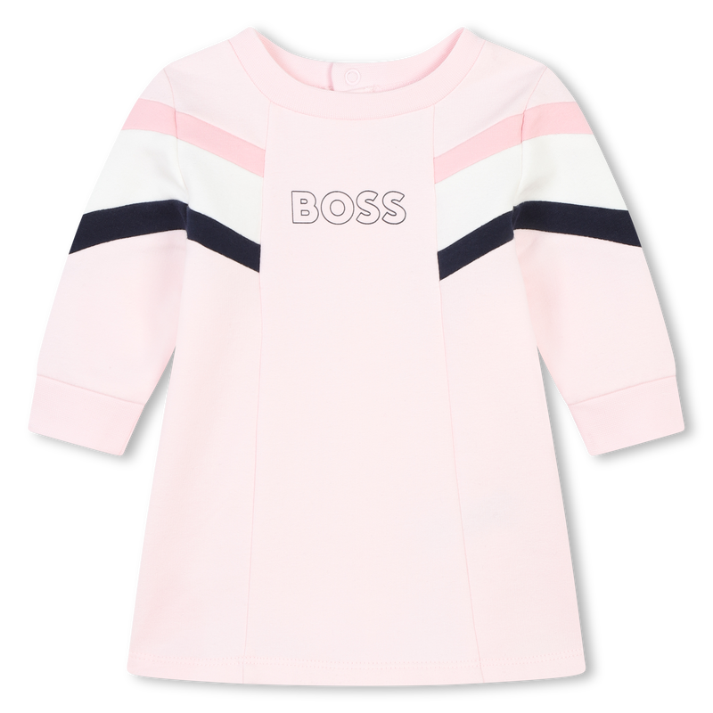 Abito svasato in felpa BOSS 
                        BAMBINA