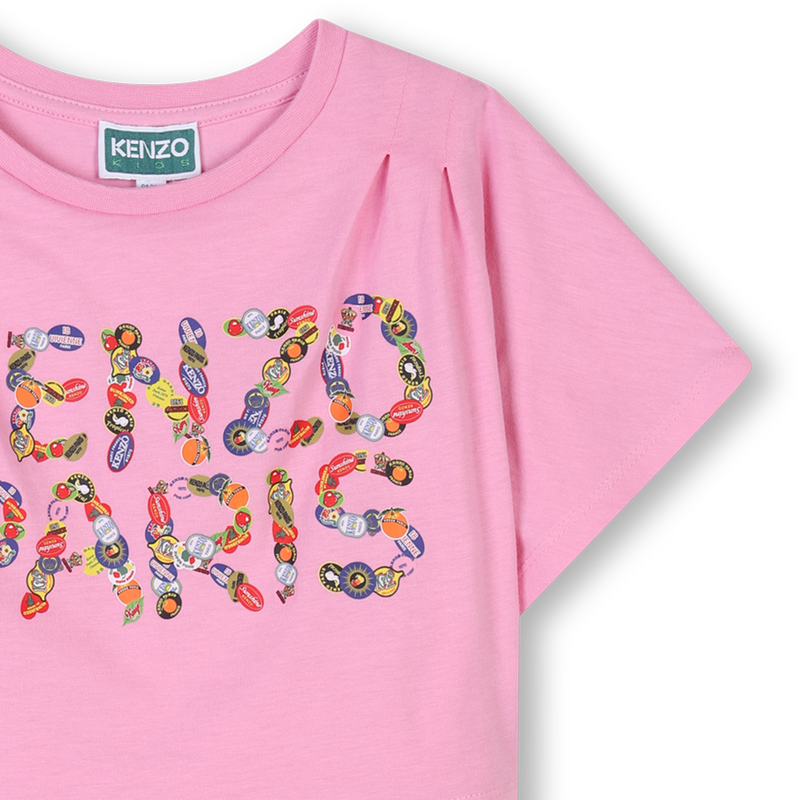 Vestito 2 in 1 con stampa KENZO KIDS 
                        BAMBINA