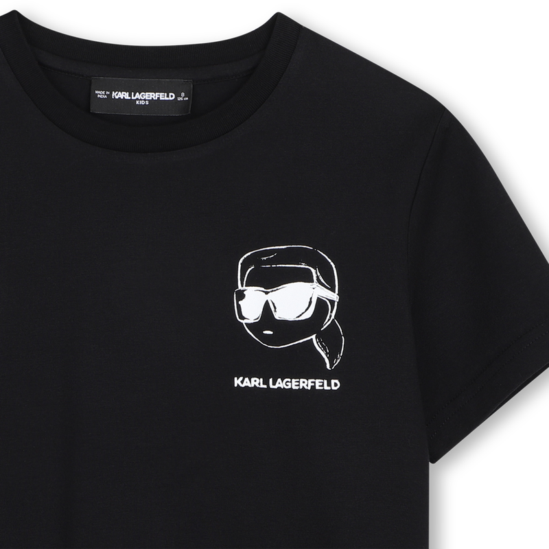 T-shirt a maniche corte KARL LAGERFELD KIDS 
                        BAMBINO