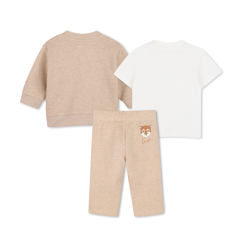 Set pantalone, cardigan e t-shirt KENZO KIDS 
                        BAMBINO