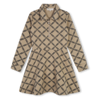 Vestito con zip maniche lunghe MICHAEL KORS 
                    BAMBINA