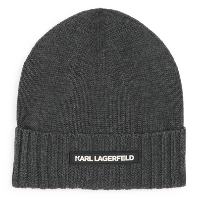 Cappellino lavorato a maglia KARL LAGERFELD KIDS RAGAZZO