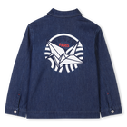 Giacca di jeans in cotone KENZO KIDS 
                    UNISEX