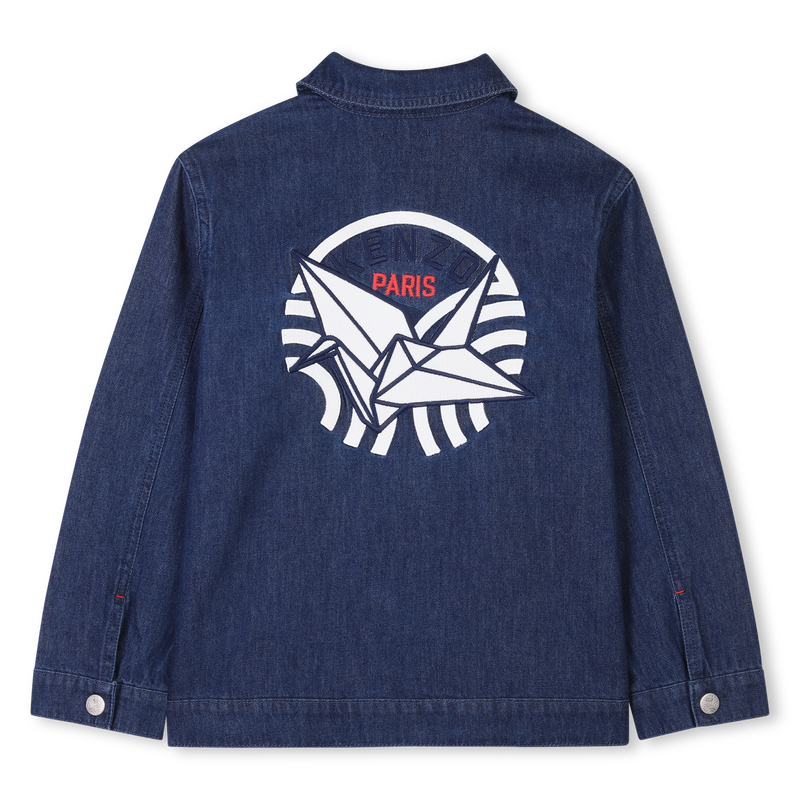 Giacca di jeans in cotone KENZO KIDS 
                        UNISEX