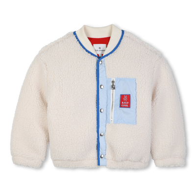 Giacca in tessuto peluche KIDS AROUND RAGAZZO