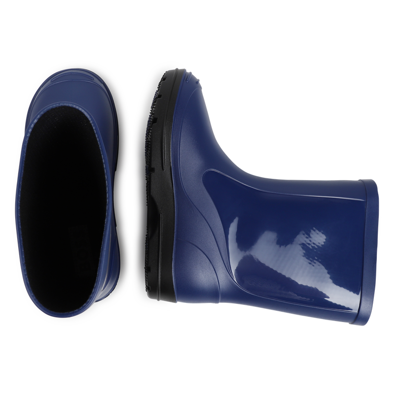 Stivali da pioggia bimateriali BOSS 
                        RAGAZZO