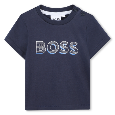 T-shirt con stampa logo BOSS RAGAZZO