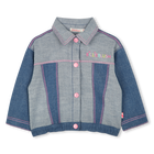 Giacca in jeans con stampe BILLIEBLUSH 
                    BAMBINA