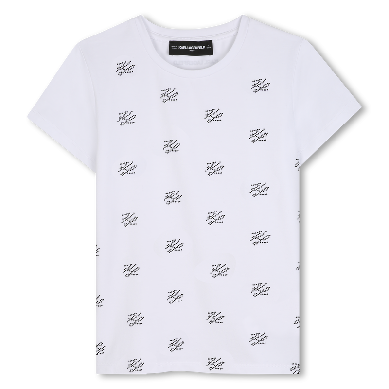 T-shirt a maniche corte KARL LAGERFELD KIDS 
                        BAMBINA