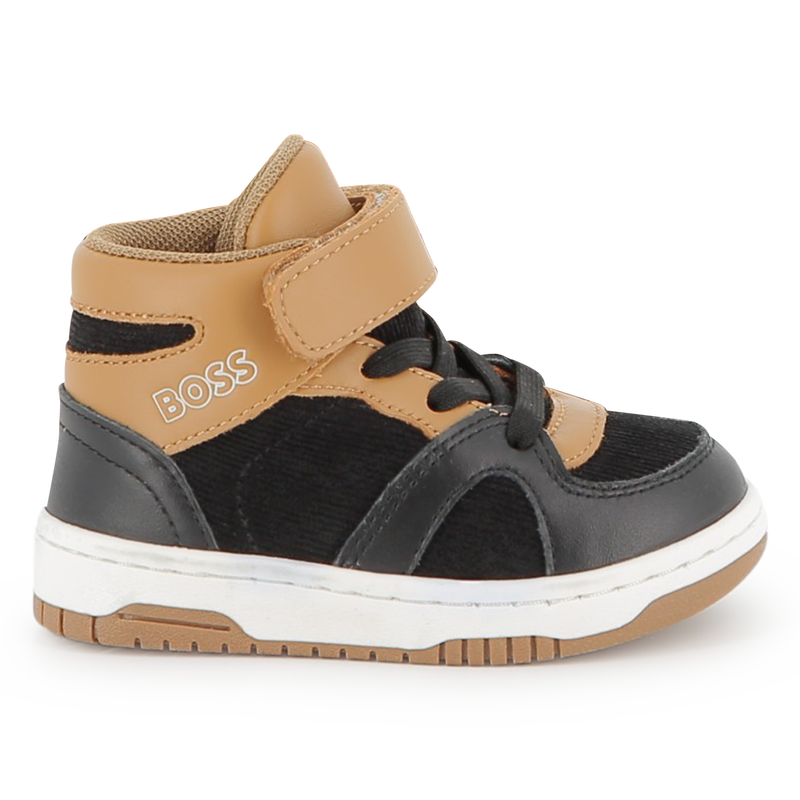 Sneakers con lacci elasticizzati BOSS 
                        RAGAZZO