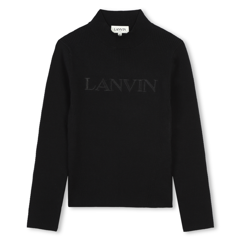 Maglione ricamo maniche lunghe LANVIN 
                        BAMBINA