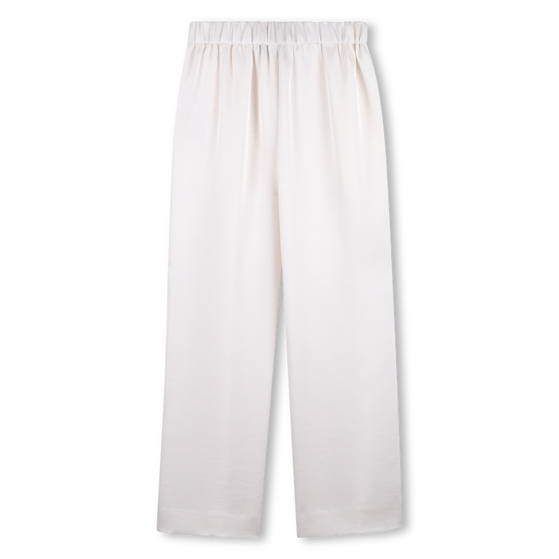 PANTALONI DA JOGGING IN RASO KARL LAGERFELD KIDS 
                        BAMBINA