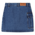 Gonna in denim asimmetrica KENZO KIDS 
                    BAMBINA