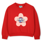 Felpa in pile non garzato KENZO KIDS 
                    BAMBINA