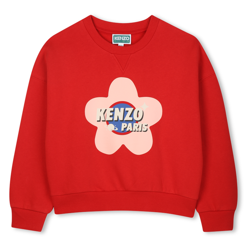 Felpa in pile non garzato KENZO KIDS 
                        BAMBINA