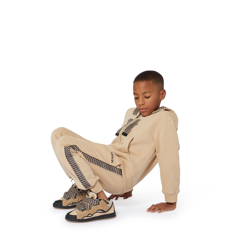 Embroidered Logo Sweatshirt LANVIN 
                        RAGAZZO