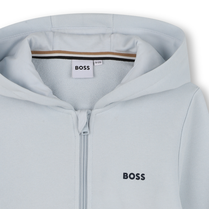 Cardigan con cappuccio BOSS 
                        RAGAZZO