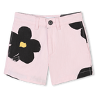 Shorts stampati in cotone MARC JACOBS 
                    BAMBINA