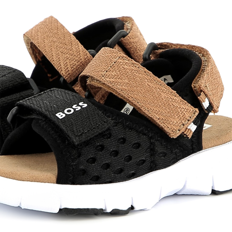 Sandali con scratch BOSS 
                        RAGAZZO